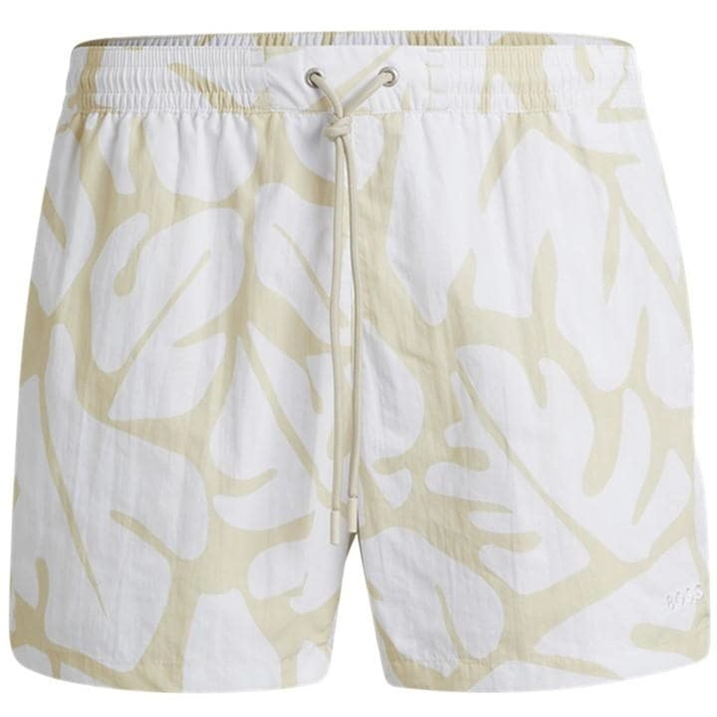 Hugo Boss Bari Swim Shorts - White